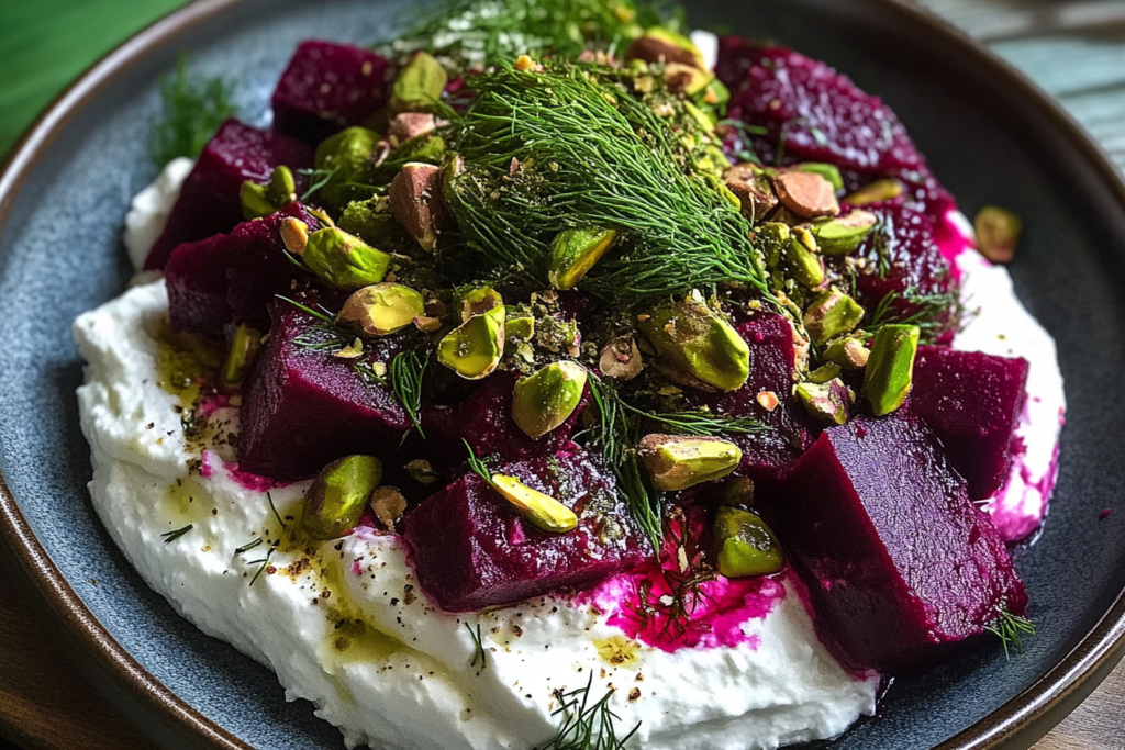 Whipped Feta with Beetroot