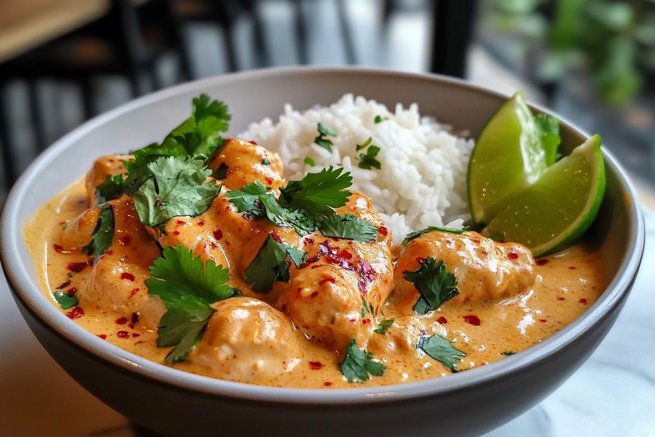 Coconut Lime Chicken with Rice