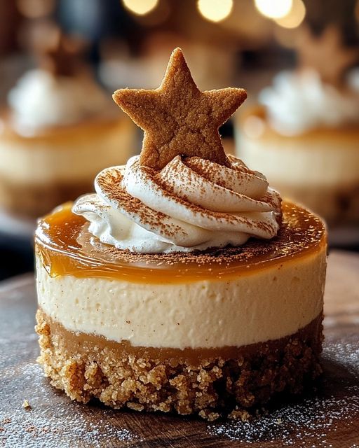 Mini Gingerbread Cheesecakes: A Festive Dessert for the Holidays