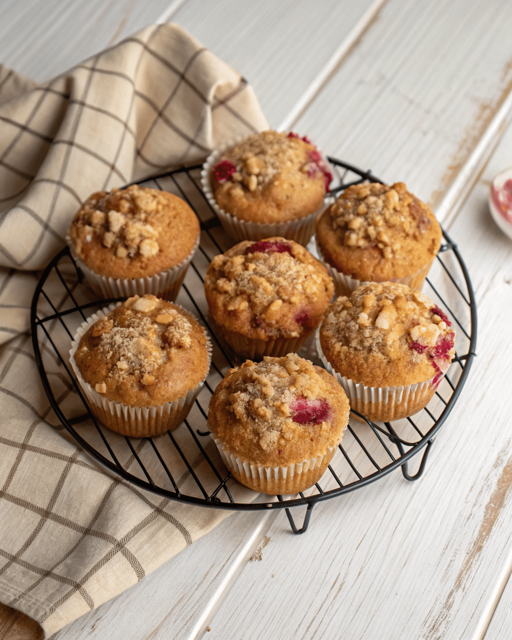 Delicious Rhubarb and Strawberry Muffins: A Sweet-Tart Treat for Spring
