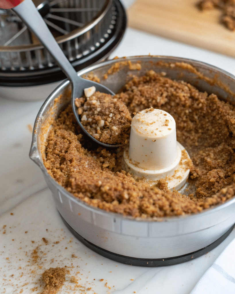 Preparing Paleo Cheesecake Crust