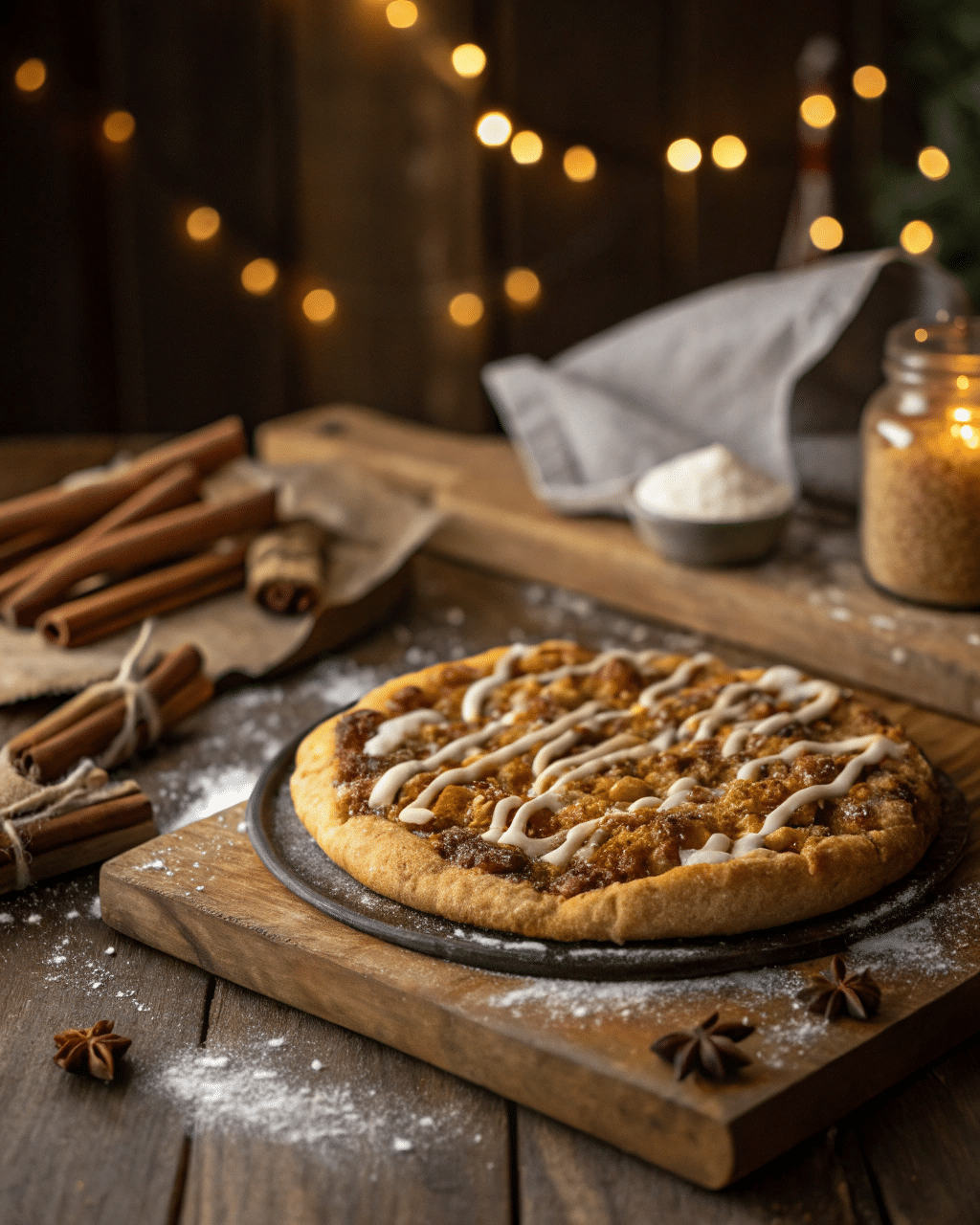 Cinnamon Streusel Dessert Pizza: Sweet, Simple & Irresistible
